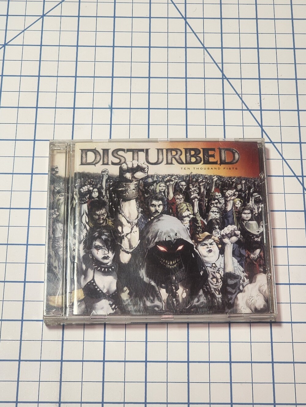 2/25$ Disturbed "Ten Thousand Fists" CD - Excellent